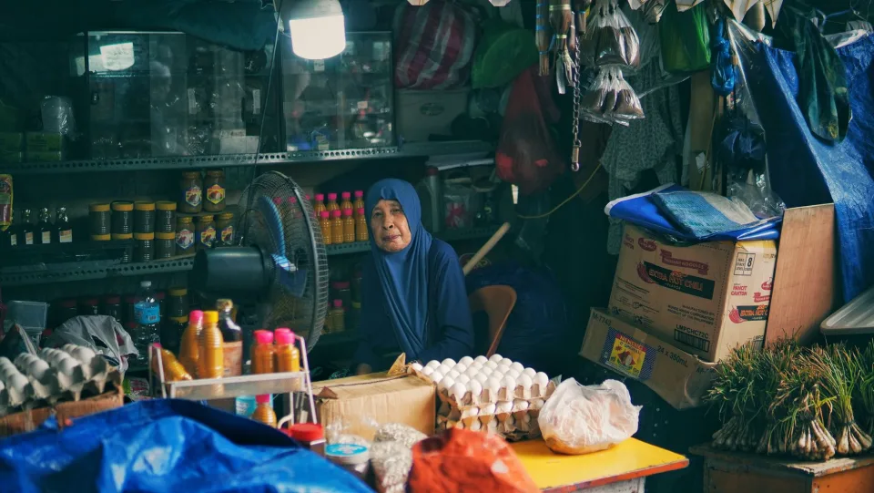 Kệ gạo, mắm, gia vị
